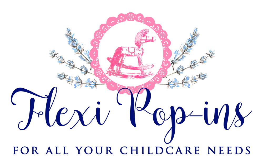 Flexi Pop-ins Logo - Flexible Childcare in London